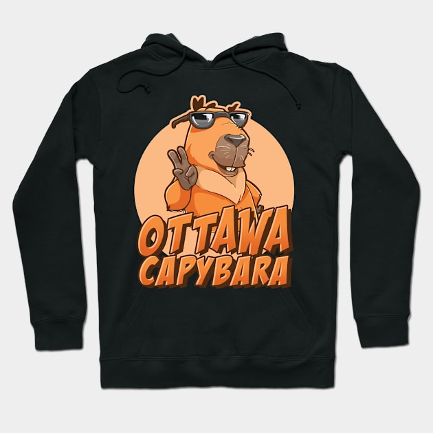 Ottawa capybara Hoodie by NeedsFulfilled